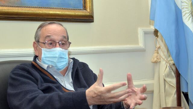 Miguel Lunghi, intendente de Tandil