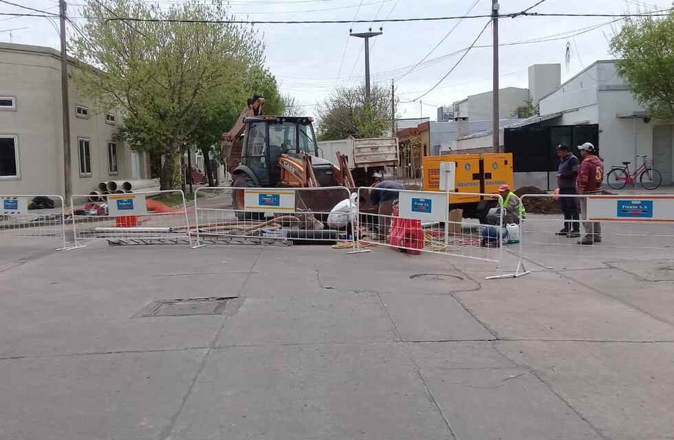 ASSA inició los trabajos en el colector centro - oeste