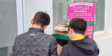 Lectura circular: reciben libros en buen estado para su reutilización e intercambio.