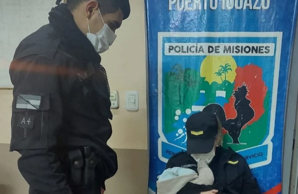 Hallan abandonado a un bebé en un yerbal en Colonia Wanda