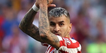 El delantero de 28 años faltó al partido anterior del Colchonero.