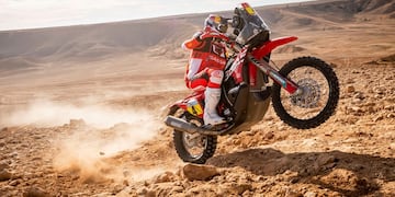 El australiano Daniel Sanders, ganador de la Etapa 6 del Dakar 2022.