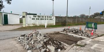 Obras de bacheo y reparación de calles en Chaves y de la Garma