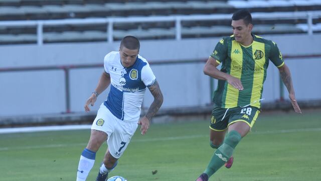Marinelli fue el autor del gol con el que Central derrotó a Aldosivi (@CARCoficial)