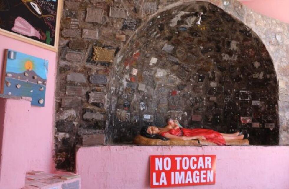 Después de 9 meses, reabrió el santuario de la Difunta Correa