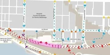 Conocé los cortes de tránsito y sectorizaciones por el show de Rusherking y FMK en Posadas.