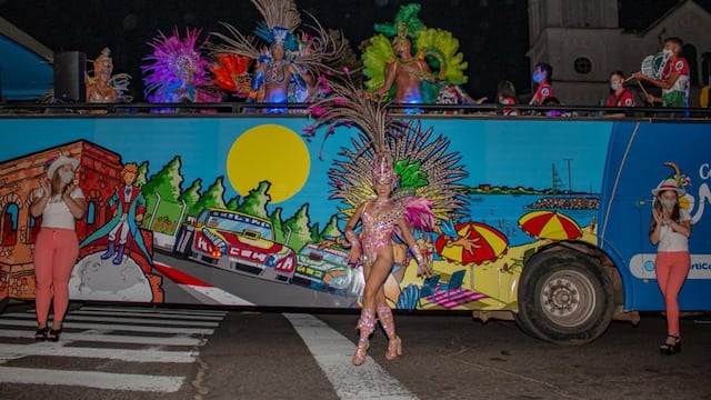 Bus carnaval de Concordia.