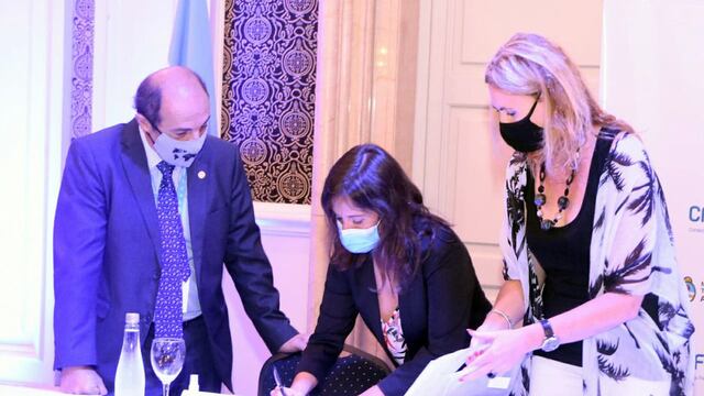 Grynzpan fue reelecta por unanimidad. SI San Juan.