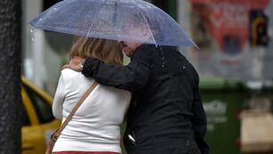 Intensa lluvia en la provincia de Córdoba.
