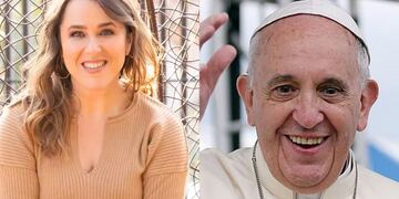 La desopilante respuesta del Papa Francisco al recibir un regalo de Malena Guinzburg