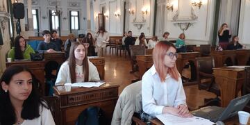 Concejo Deliberante Estudiantil Tres Arroyos (Foto archivo)