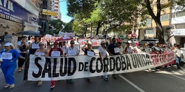 Los reclamos de los profesionales de la salud fueron atendidos en Córdoba.