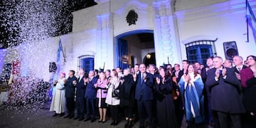El 207° aniversario de la Declaración de la Independencia en Casa Histórica fue encabezado por Manzur y Jaldo