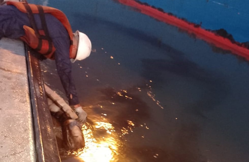 Derrame en la ría: levantan la suspensión a Oiltanking