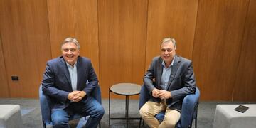 Luis Castellano se reunió con Martín Llaryora