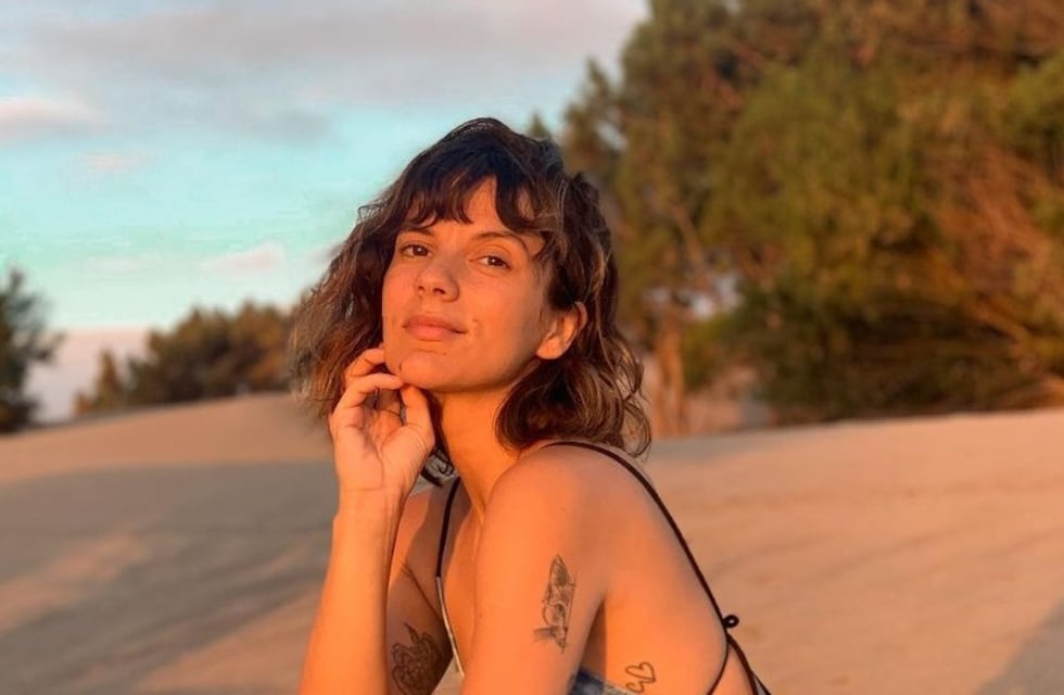 Gimena Accardi impactó con una imagen en microbikini pero sin nada arriba