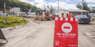 Barrió “Los Morros”: iniciaron los trabajos en las calles Teresa de Calcuta y Calafate