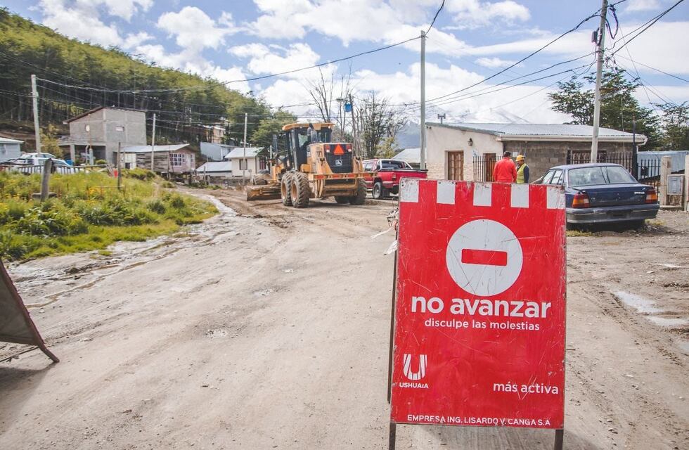 Barrió “Los Morros”: iniciaron los trabajos en las calles Teresa de Calcuta y Calafate