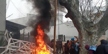 Incidentes en la Municipalidad de Lomas de Zamora.