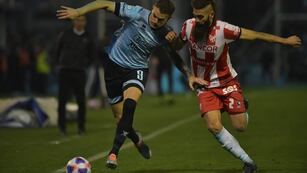 Pablo Vegetti y Ezequiel Parnisari, uno de los duelos que puede repetirse en el Instituto-Belgrano que se jugará en el Mario Alberto Kempes.