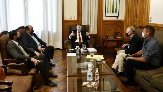 Jaldo recibió al intendente de Trancas.