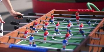 Torneo Nacional de Metegol en Mendoza, organizado por la Liga mendocina de fútbol de mesa.