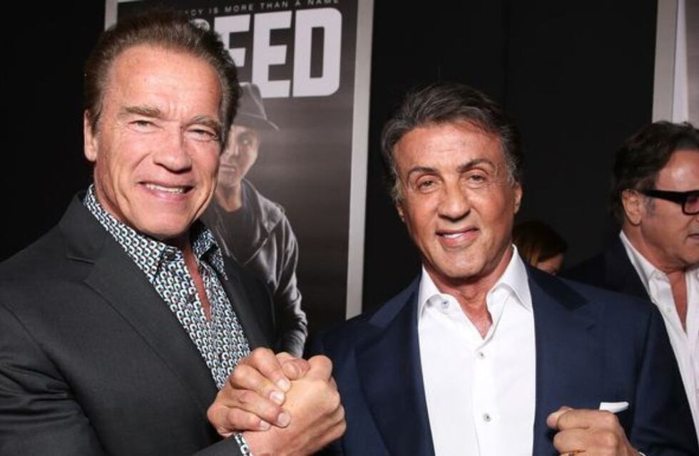 Así era la pésima relación de Sylvester Stallone y Arnold Schwarzenegger antes de ser íntimos amigos