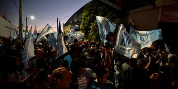Así fue la celebración de Racing de Nueva Italia, el campeón del Federal A que ascendió a la Primera Nacional. (Pedro Castillo / La Voz)