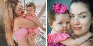 Arianna, la hija de Stephanie Demner, se animó a la tendencia animal print.