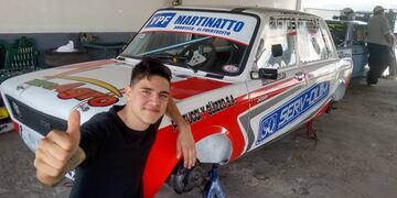 Facundo Almada piloto de Arroyito
