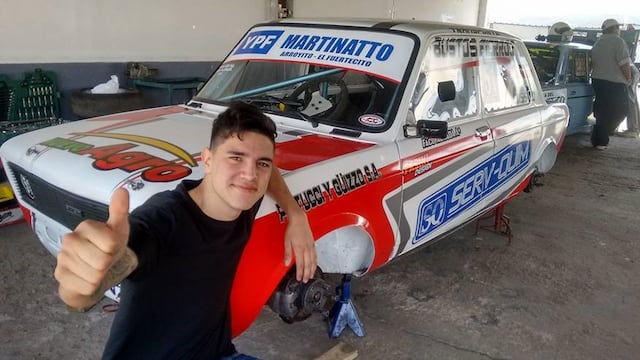 Facundo Almada piloto de Arroyito