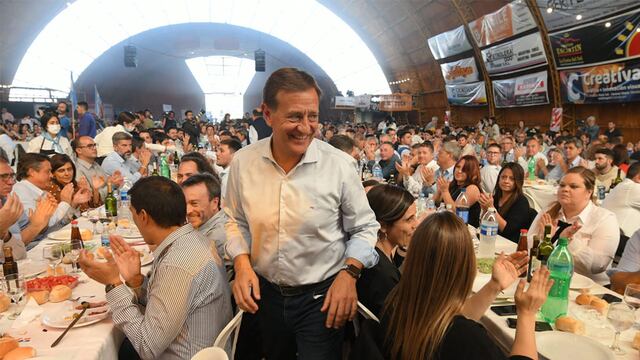 Rodolfo Suárez participó de la 41° Fiesta Nacional de la Ganadería de Zonas Áridas en General Alvear. Foto: Ignacio Blanco / Los Andes