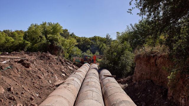Desagües pluviales Av. Bernardi Arroyito