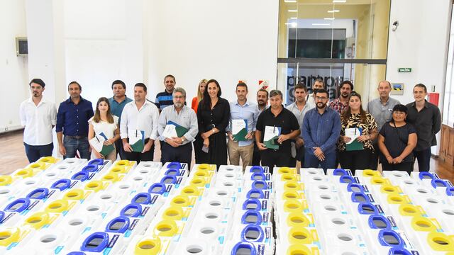 Pérez adhirió al programa de Capacitación Ambiental