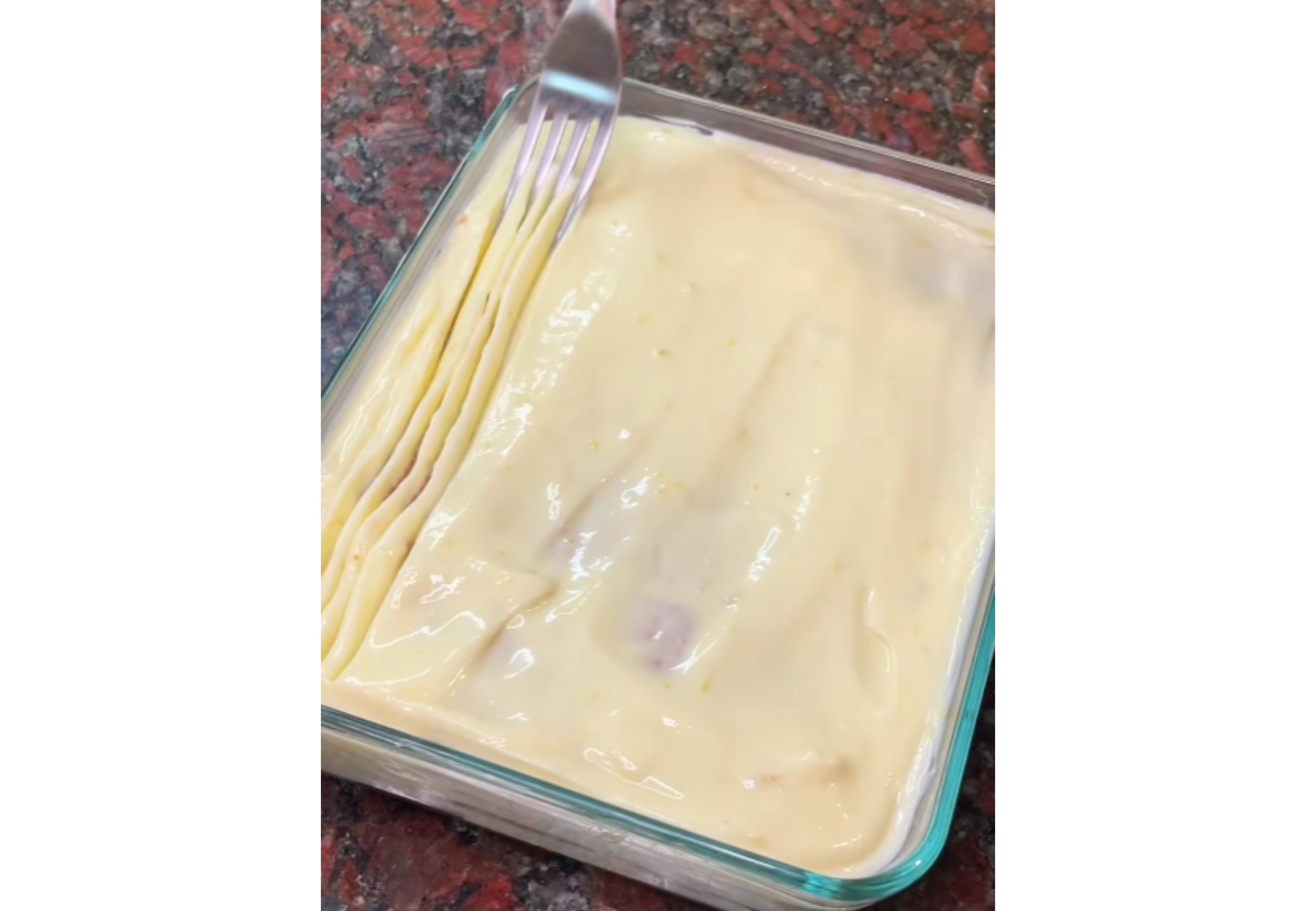 Este postre es muy sencillo de hacer.