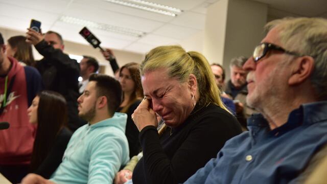 Hermana y papá de Javier Bocalón en la previa a la sentencia a Roberto Carmona en Tribunales II.