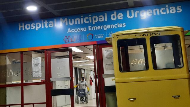 El hombre se encuentra internado en el Hospital de Urgencias de Córdoba. (Lara Dominizi/CUP)