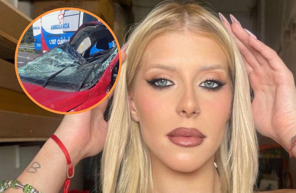 Camila Lattanzio, exGran Hermano, tuvo un fatal accidente y se negó al test de alcoholemia: así quedó su auto