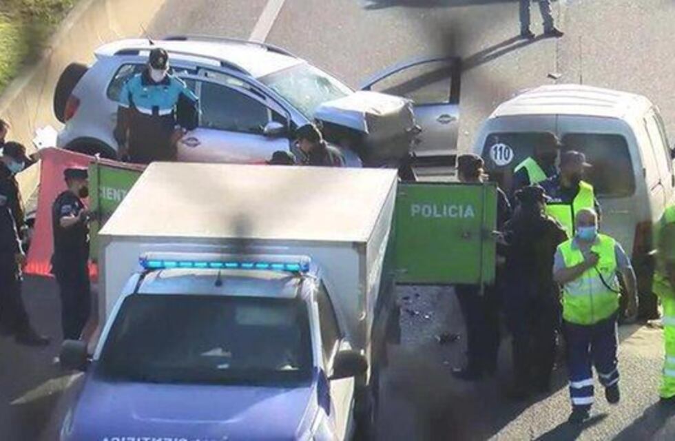 Accidente fatal en Acceso Oeste: condujo en contramano haciendo zigzag, chocó de frente y provocó una tragedia