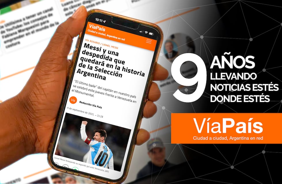 Vía País celebra su noveno aniversario como una de las redes de noticias más grandes de Argentina