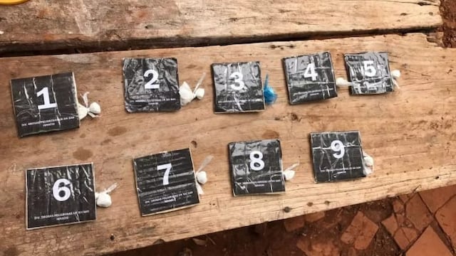 Encuentran cocaína en una vivienda allanada por robo en Santa Ana.