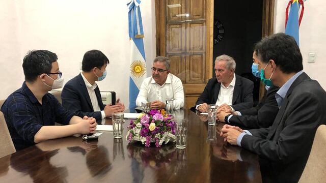 Jalil se reunió con autoridades de PowerChina