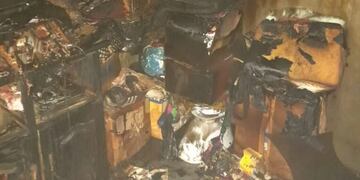 Investigan incendio y robo en Oberá.