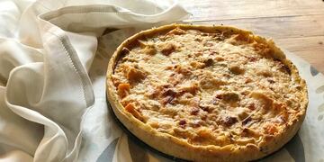 Tarta de Calabaza y Hongos