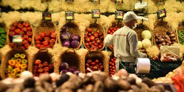 Verduras en el supermercado. (Foto: Pedro Castillo)