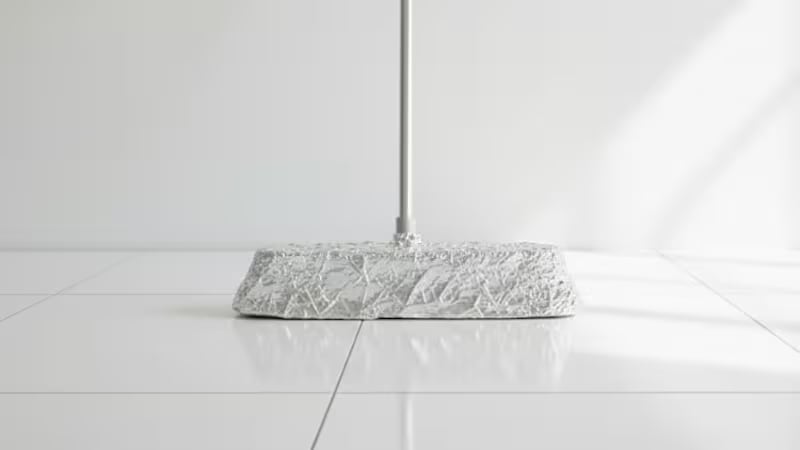 Para qué colocar papel de aluminio en la escoba