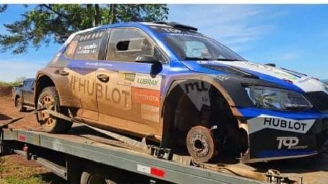 Niño misionero murió durante una carrera de rally en Paraguay.