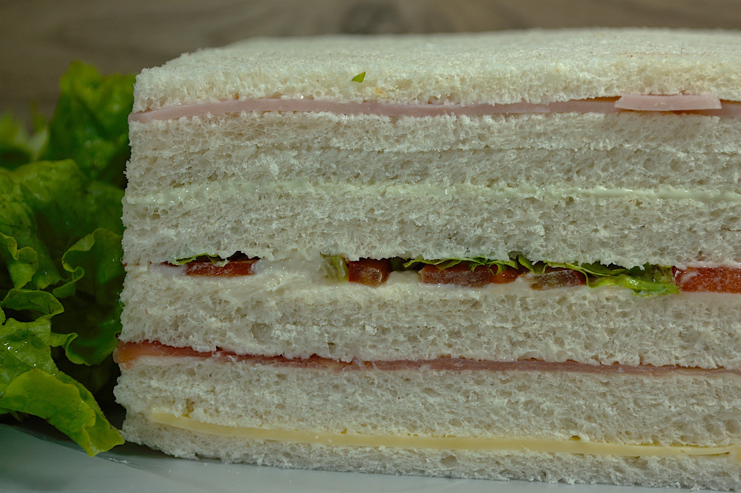 Plato frío de Navidad.