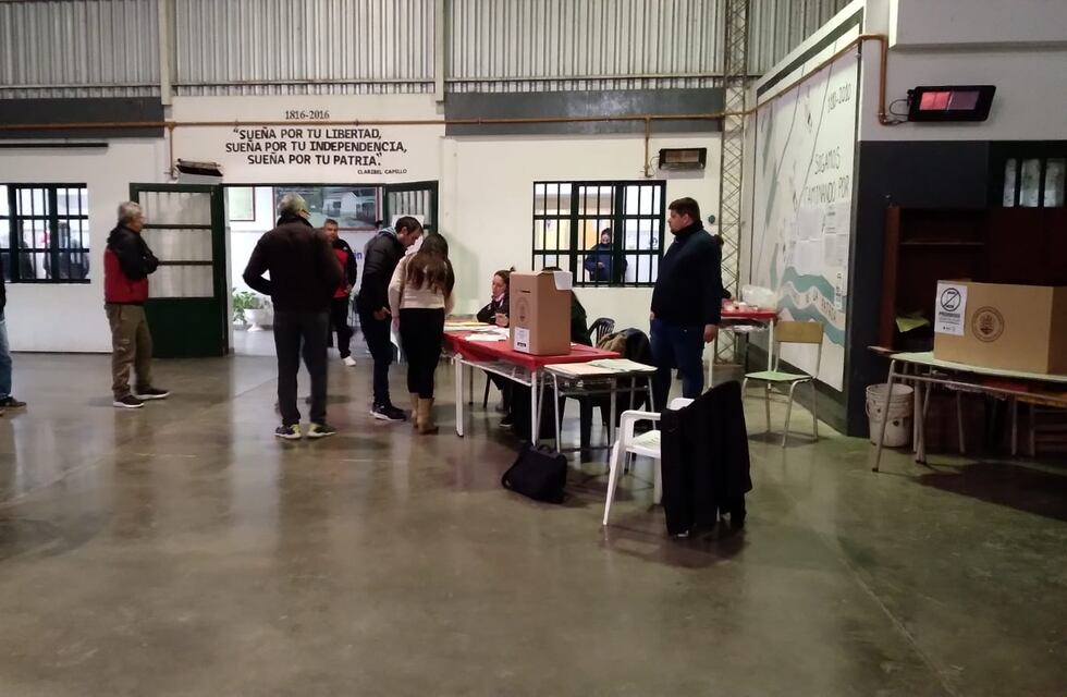En Arroyito votó el 77.43% del padrón de los 21.937 electores habilitados