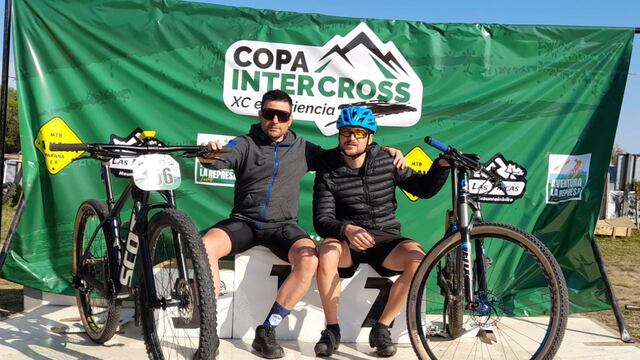 Lionel Badino y Juan Álvarez de Arroyito